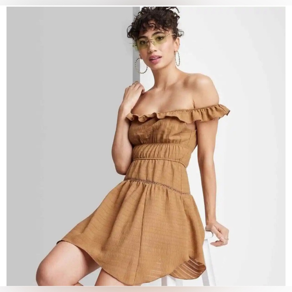 Wild Fable Ruffle Tiered Fit & Flare Dress